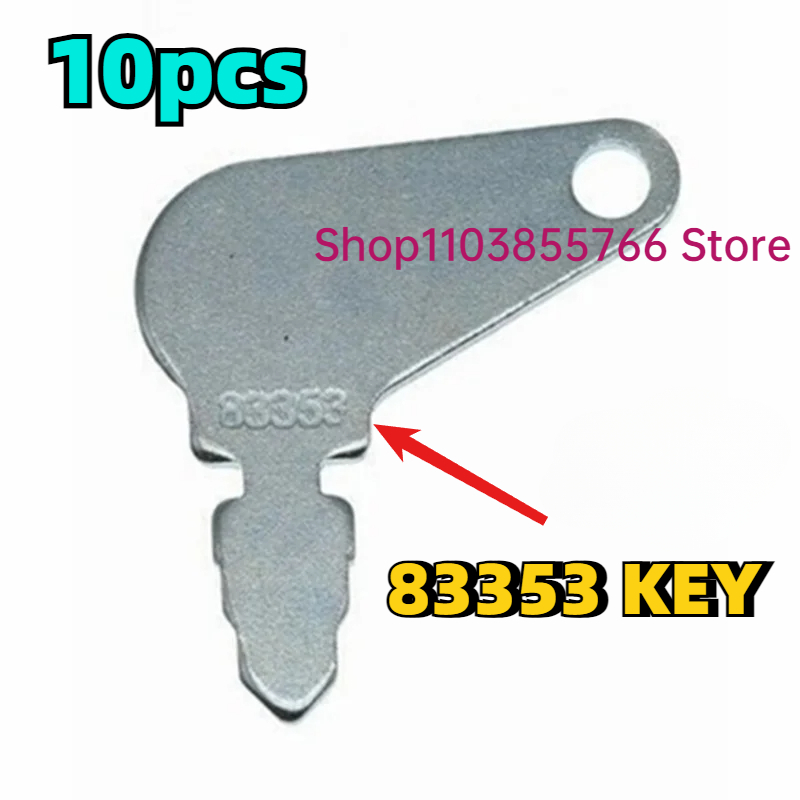 Heavy Equipment Key Set - 10 chiavi 83353 per set di