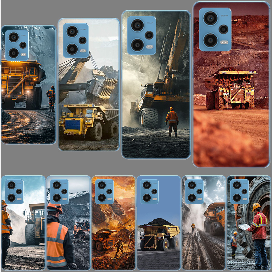 Dump Truck Heavy Equipment - Custodia per telefono Heavy Duty Dump