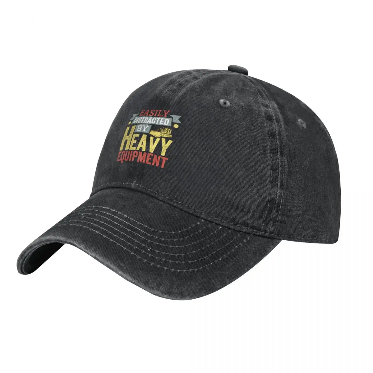 Heavy Equipment China Brand - Facilmente distratto dall'attrezzatura pesante, divertente cappello