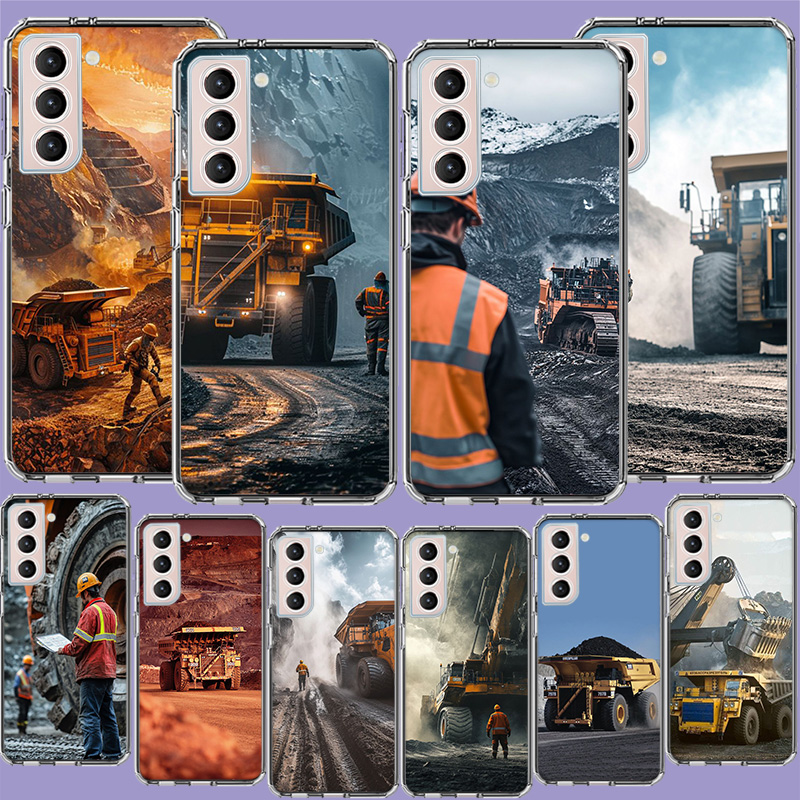 Dump Truck Heavy Equipment - Custodia per telefono resistente per ispezione