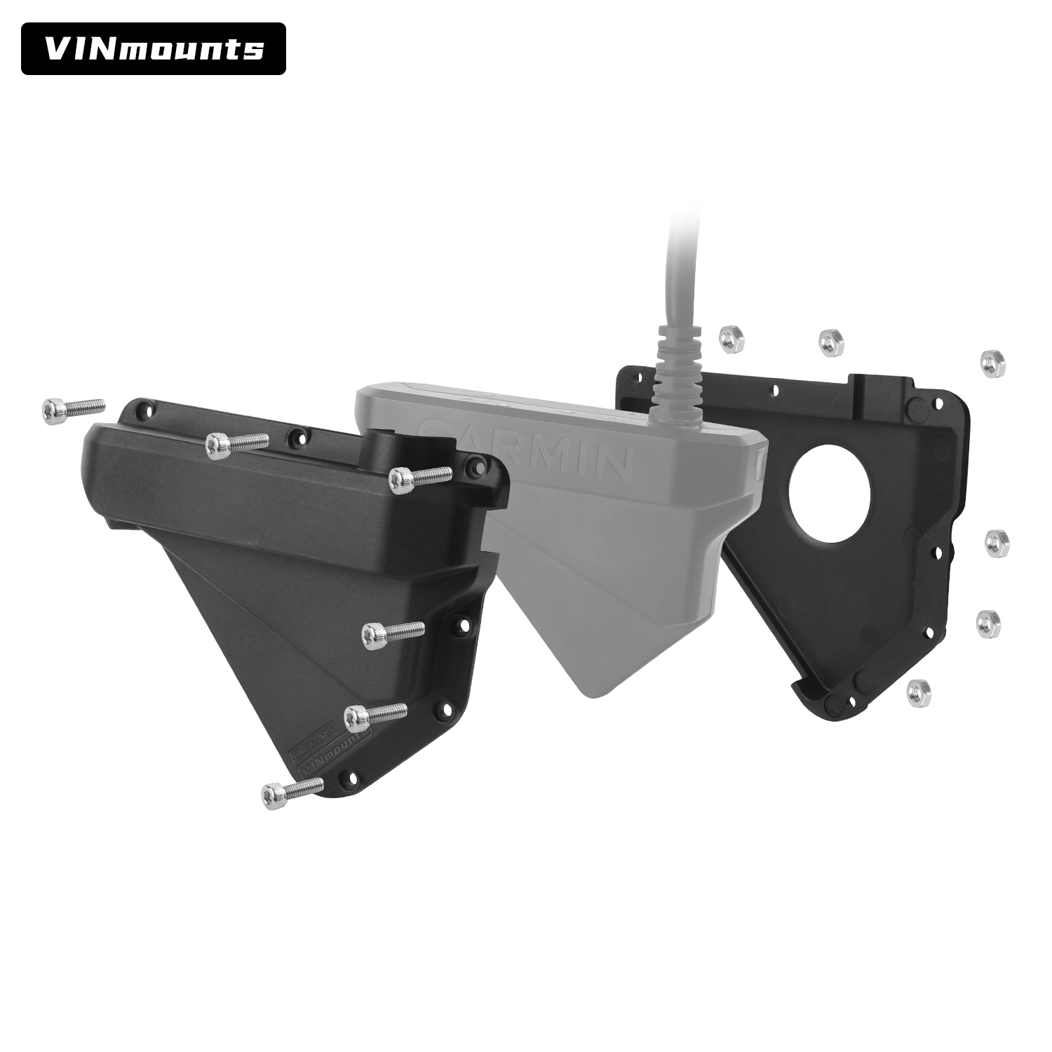 Heavy Equipment Rental - Custodia Protettiva per Trasduttore Garmin LiveScope