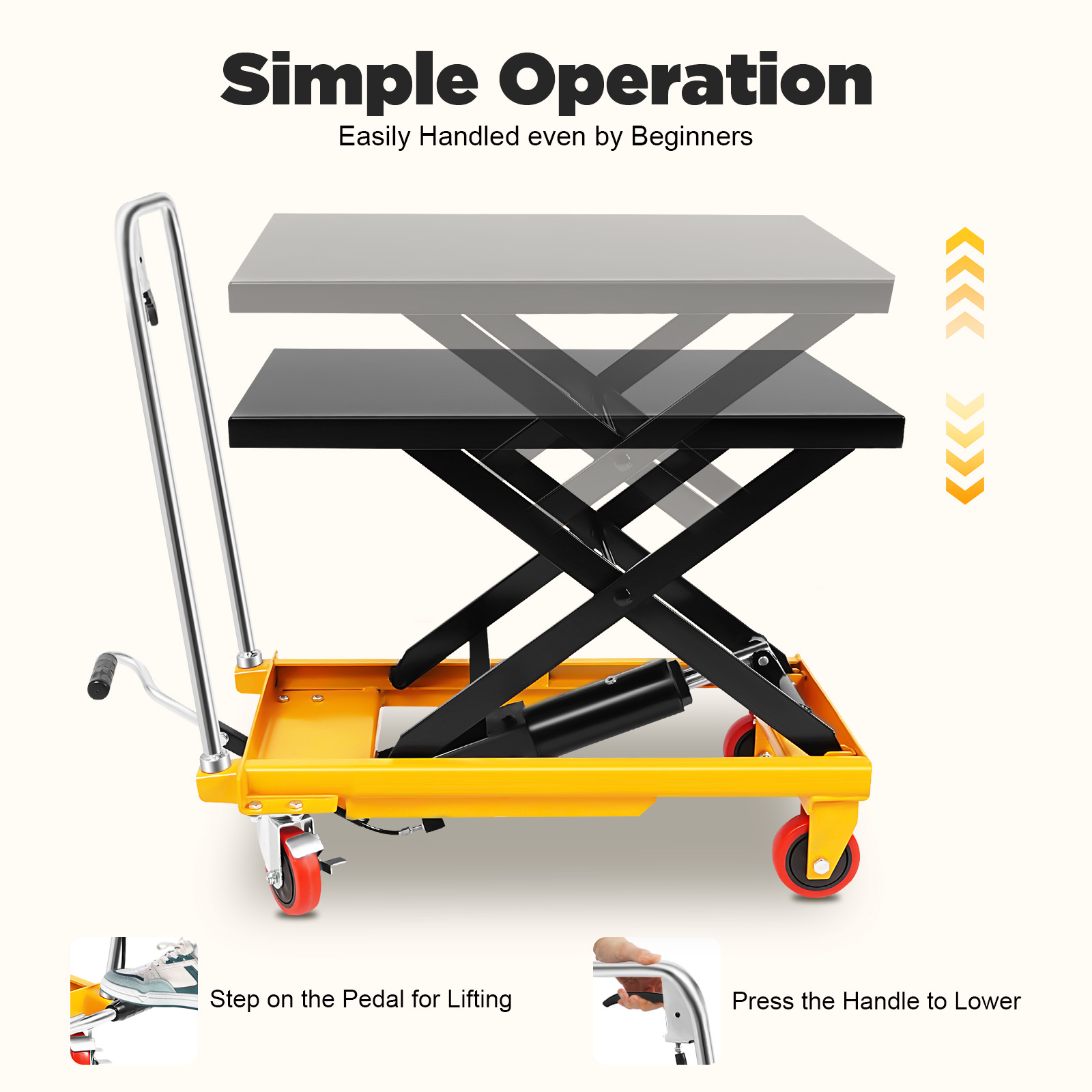 Scissor Lift Table Hydraulic - Carrello elevatore idraulico a forbice da