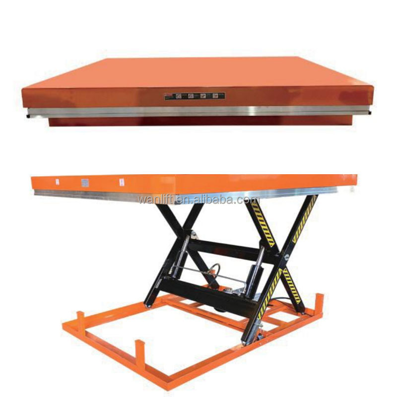 Scissor Lift Table Hydraulic - Piattaforma Elevatrice a Forbice Mobile Wanlift,