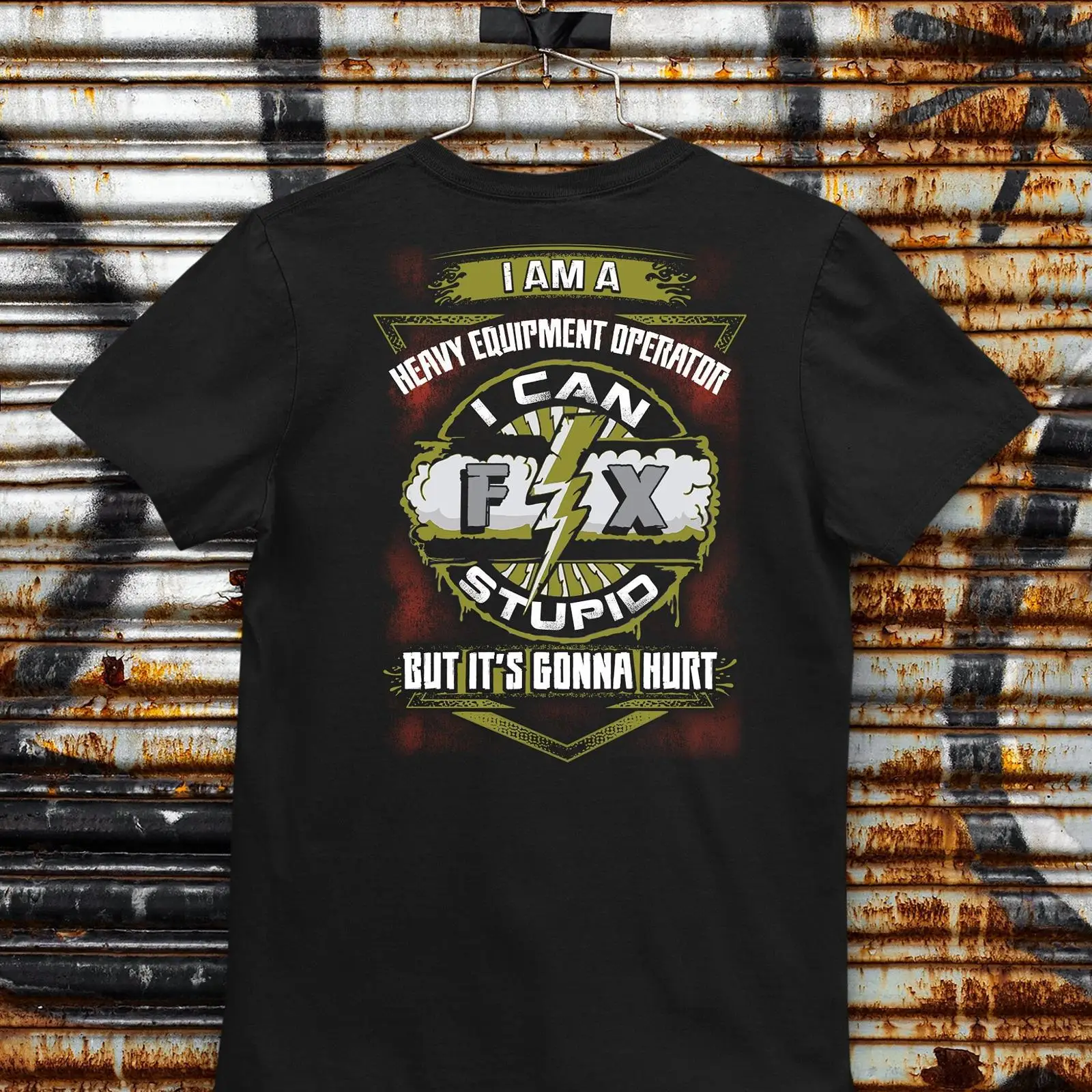 Heavy Equipment Operator Shirts - T-shirt Casual con Slogan Divertente 'Sono