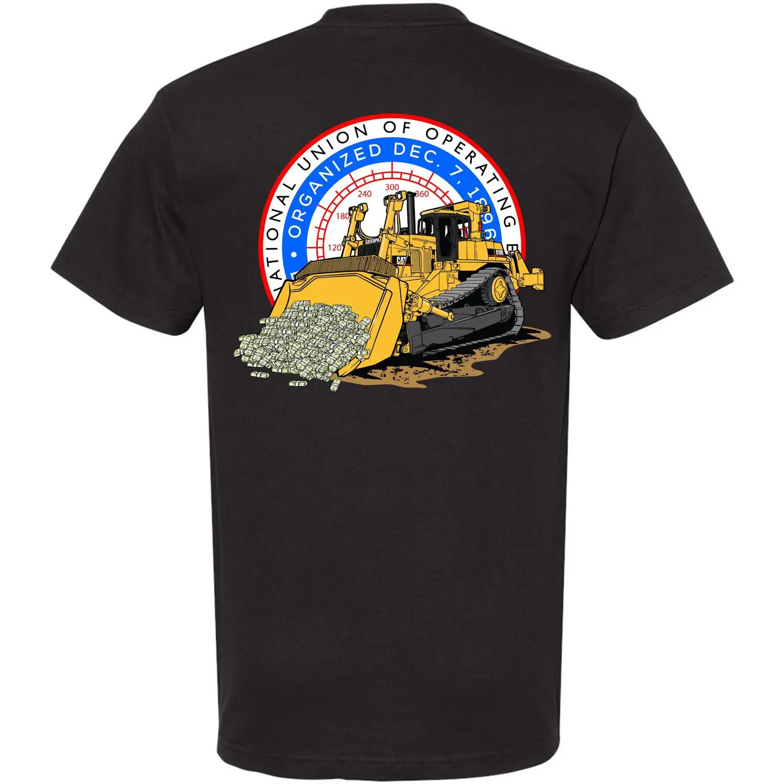 Heavy Equipment Bulldozer - Maglietta International Union of Operating Engineers