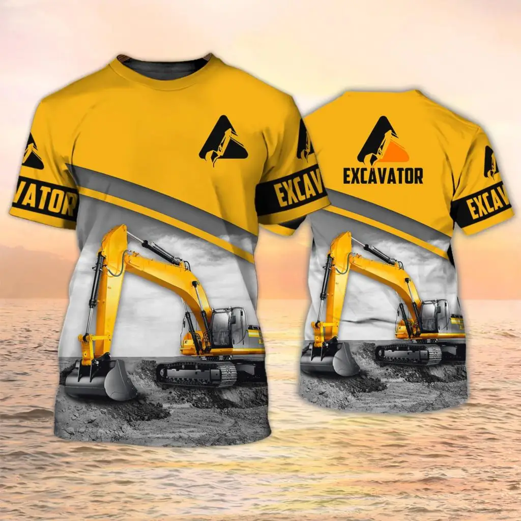 Heavy Equipment Operator Shirts - Magliette per Operatori di Escavatori, Stampa