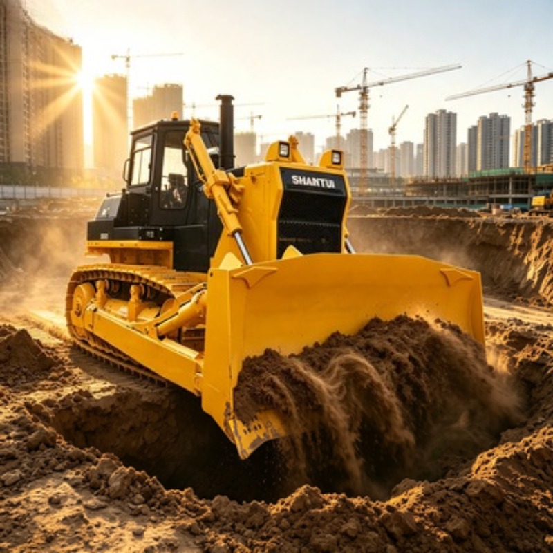 Heavy Equipment Bulldozer - Bulldozer Cingolato SD22, Macchina Movimento Terra