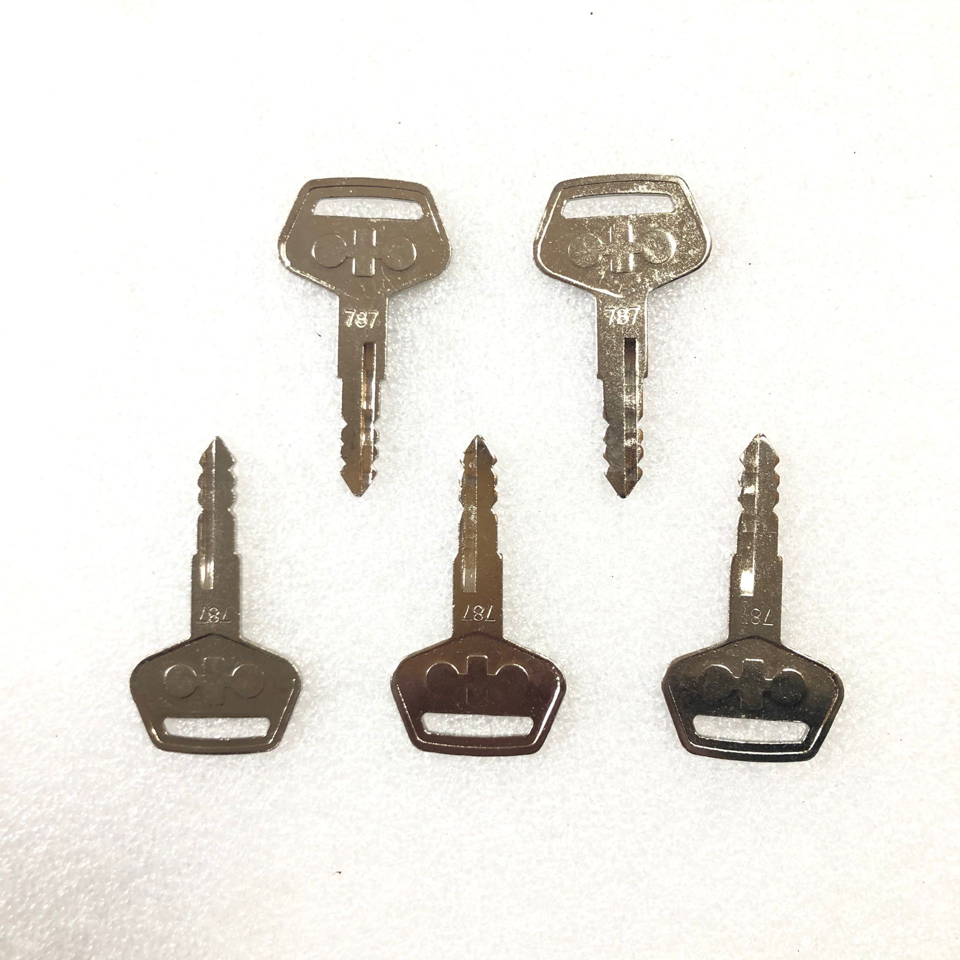 Heavy Equipment Key Set - Set di 5 per Komatsu Heavy