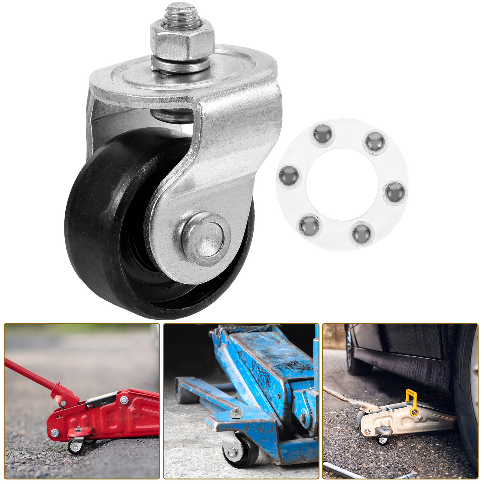 Hydraulic Floor Jack - Ruote di Ricambio per Cric Idraulico