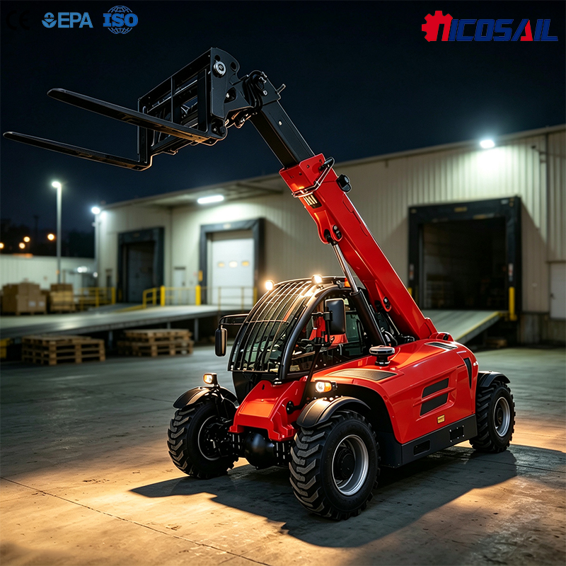 Heavy Equipment Rental - Fornitura di Fabbrica: Carrello Elevatore Telescopico,