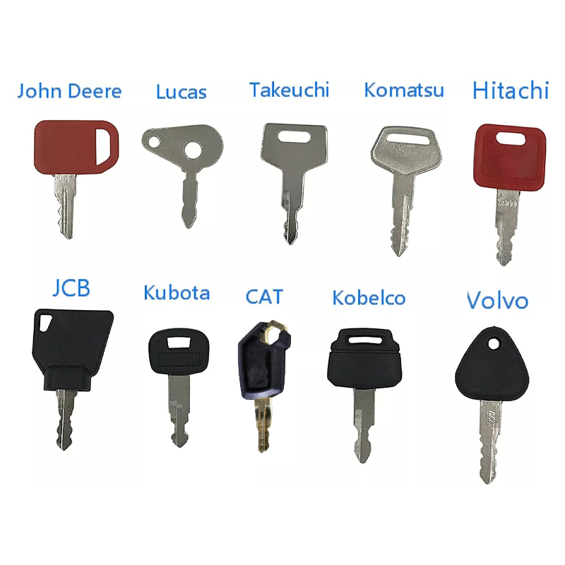 Heavy Equipment Key Set - Set di accensione con chiave principale