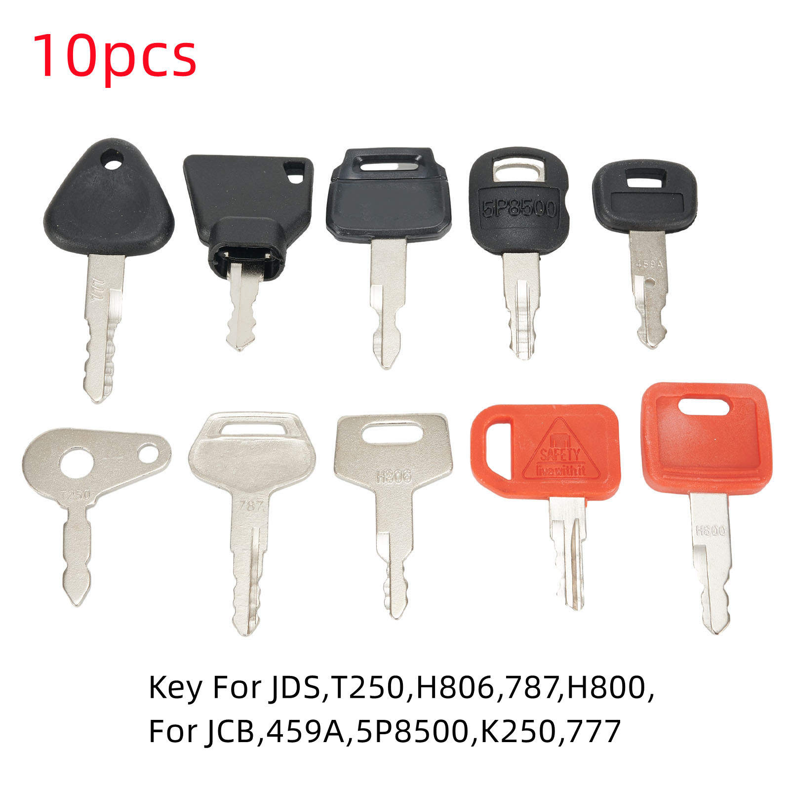 Heavy Equipment Key Set - SET di 10 chiavi Set di
