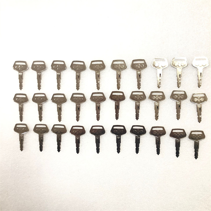 Heavy Equipment Bulldozer - 30PCS 787 Key for Komatsu Excavator