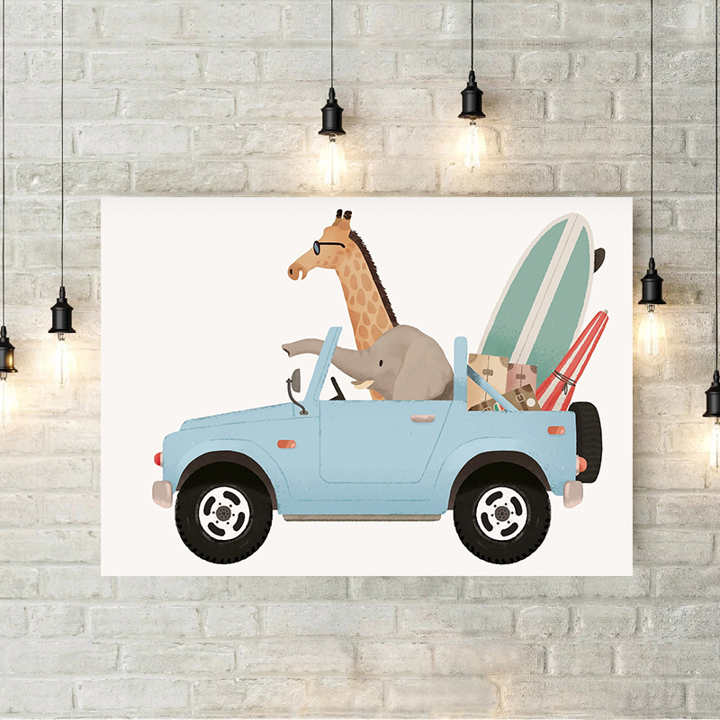 Giraffa Elefante Orso Animale  - Heavy Equipment Background recensione e prezzo
