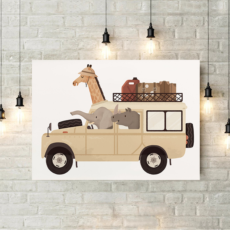 Giraffa Elefante Orso Animale  - Heavy Equipment Background recensione e prezzo