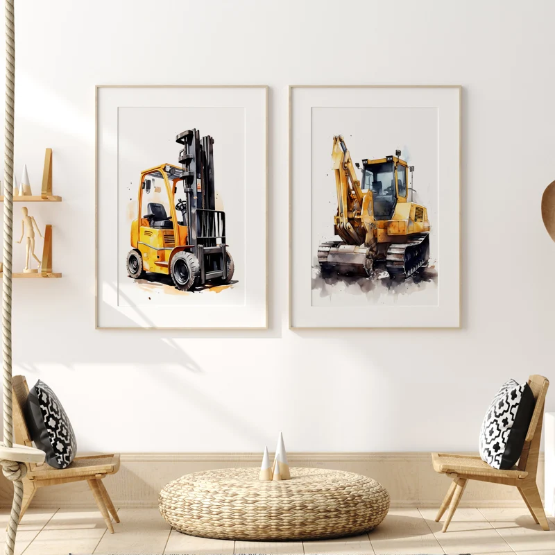 Veicolo da costruzione Camion  - Heavy Equipment Background recensione e prezzo