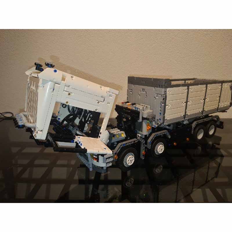 MOC-166271 Autocarro con casso - Dump Truck Heavy Equipment recensione e prezzo
