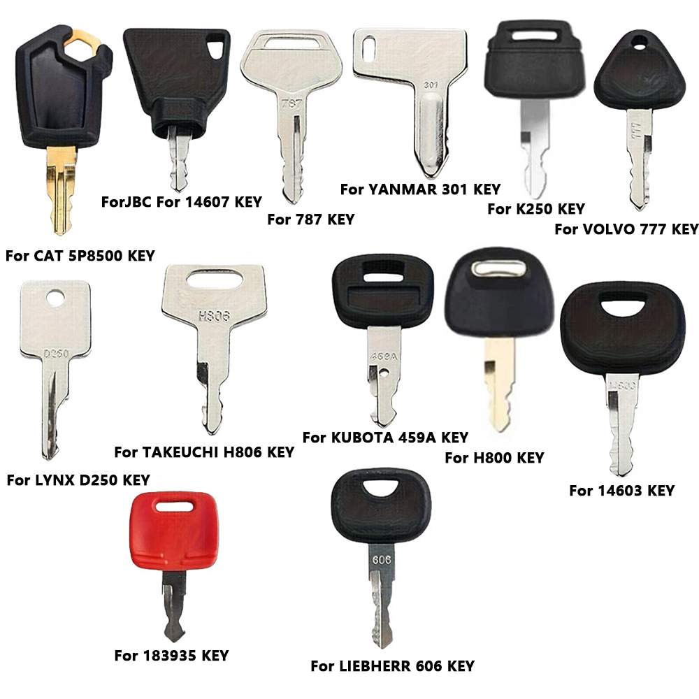 Set di 13 Chiavi di Accensione - Heavy Equipment Key Set recensione e prezzo