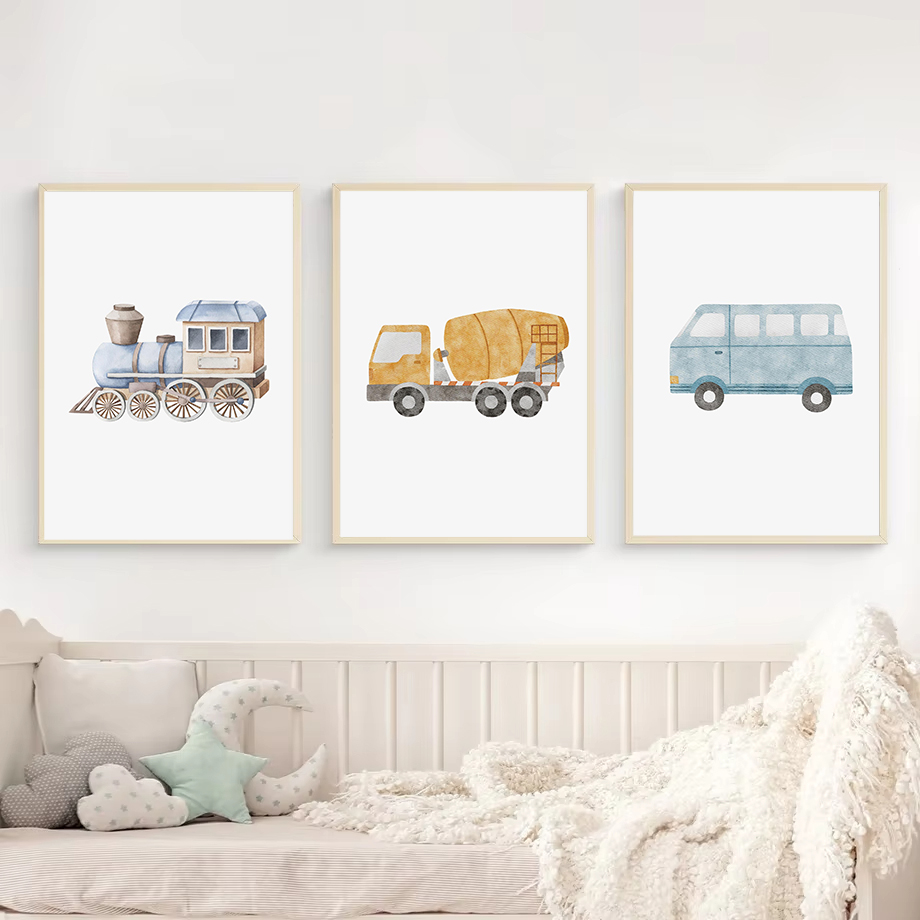 Acquerello Veicolo Trasporto A - Heavy Equipment Background recensione e prezzo