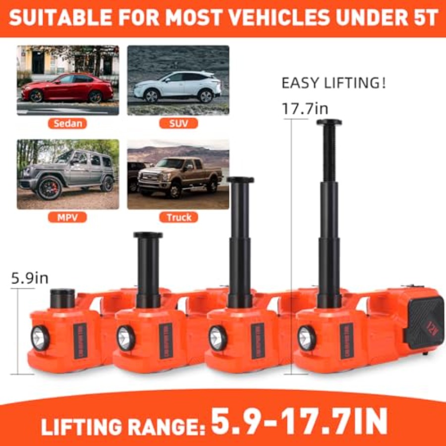 Set Martinetti Elettrici per A - Hydraulic Floor Jack recensione e prezzo
