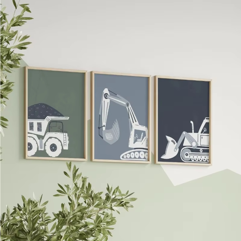Moderno cartone animato Veicol - Heavy Equipment Background recensione e prezzo