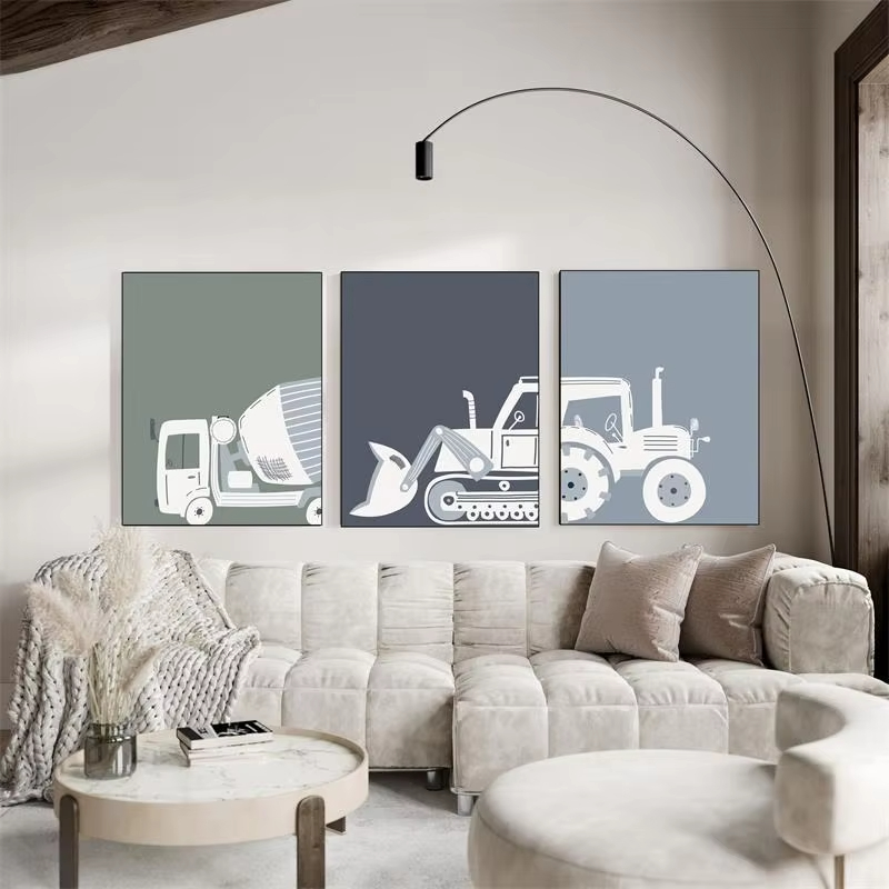Moderno cartone animato Veicol - Heavy Equipment Background recensione e prezzo