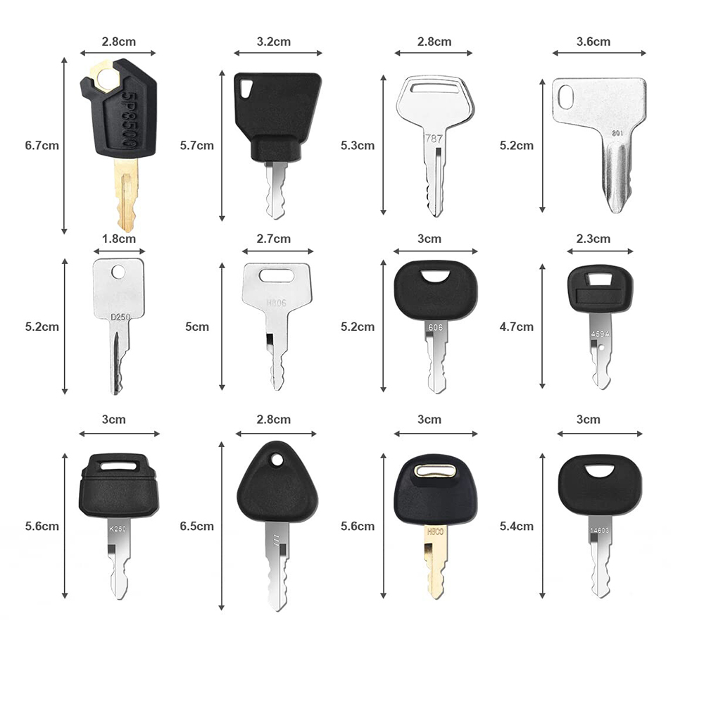 Set di chiavi di accensione pe - Heavy Equipment Key Set recensione e prezzo