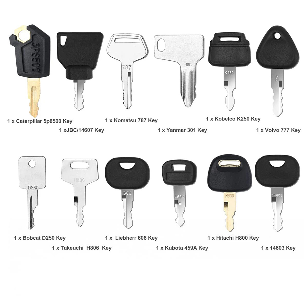 Set di chiavi di accensione pe - Heavy Equipment Key Set recensione e prezzo