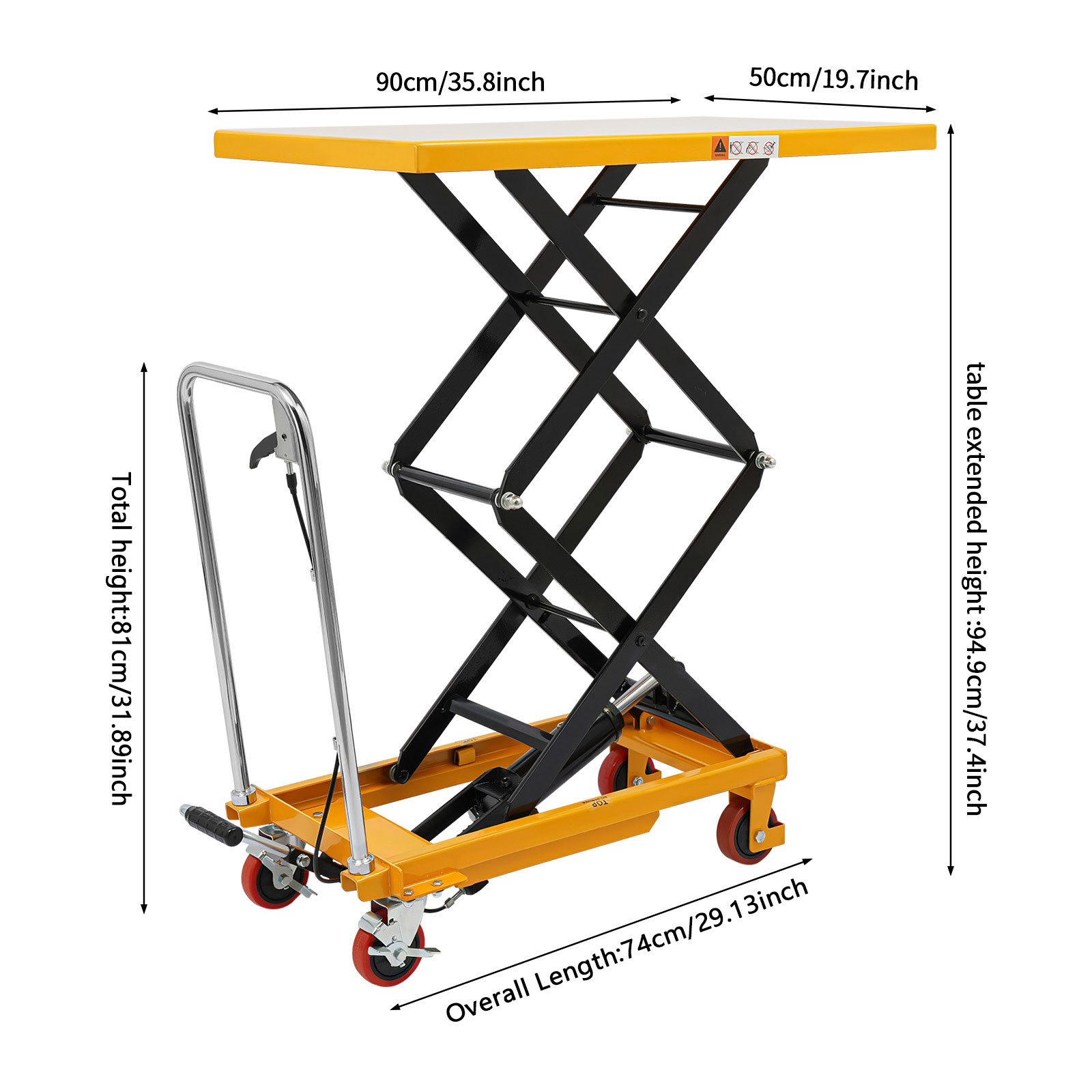 Tavolo Elevatore Idraulico a F - Scissor Lift Table Hydraulic recensione e prezzo